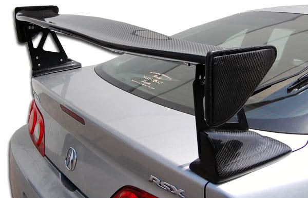 2002-2006 Acura RSX Type M Style Wing Trunk Lid Spoiler - Carbon Fiber