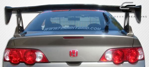 2002-2006 Acura RSX Type M Style Wing Trunk Lid Spoiler - Carbon Fiber