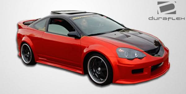 2002-2006 Acura RSX GT300 Style Wide Body Front Fenders - FRP