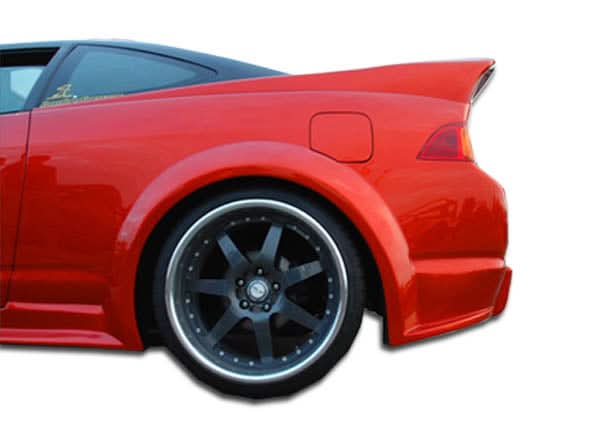 2002-2006 Acura RSX GT300 Style Wide Body Rear Fender Flares - FRP