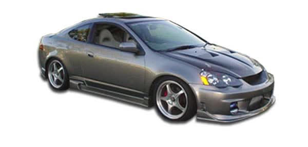 2002-2006 Acura RSX I-Spec Style Side Skirts Rocker Panels - FRP