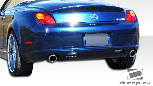2002-2010 Lexus SC430 W-1 Style Rear Lip Under Spoiler - FRP