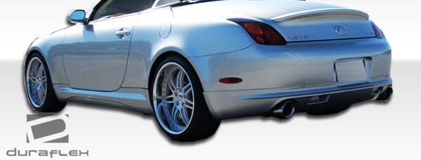 2002-2010 Lexus SC430 W-1 Style Side Skirts Rocker Panels - FRP