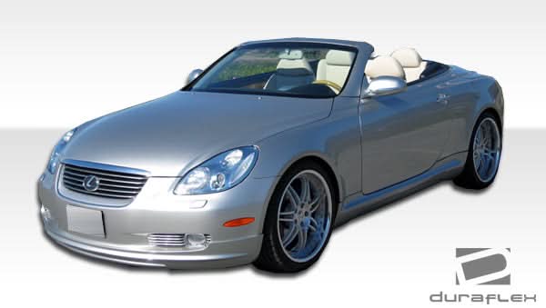 2002-2010 Lexus SC430 W-1 Style Side Skirts Rocker Panels - FRP