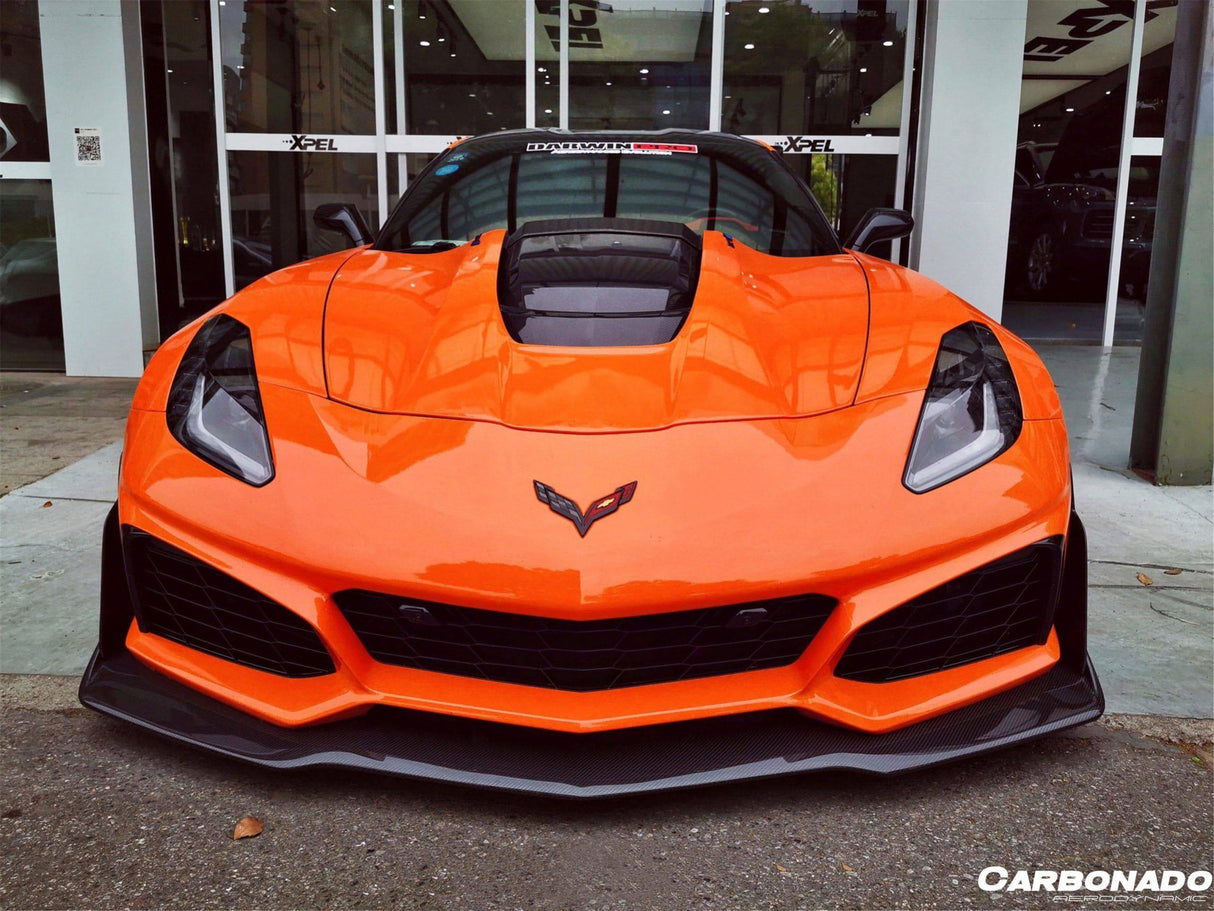 2013-2019 Corvette C7 Z51 ZR1-Style Front Conversion Body Kit