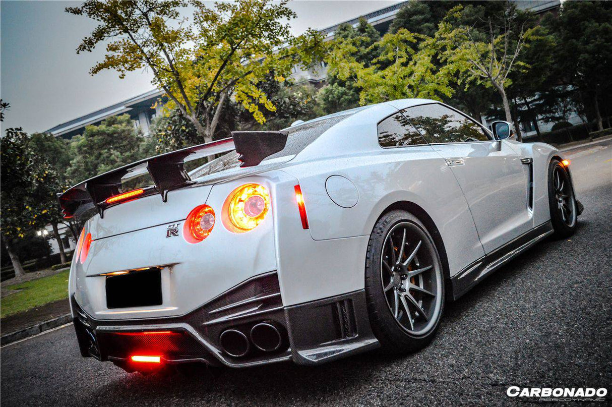 2008-2023 Nissan GTR R35 CBA DBA EBA NISMO Style Rear Bumper