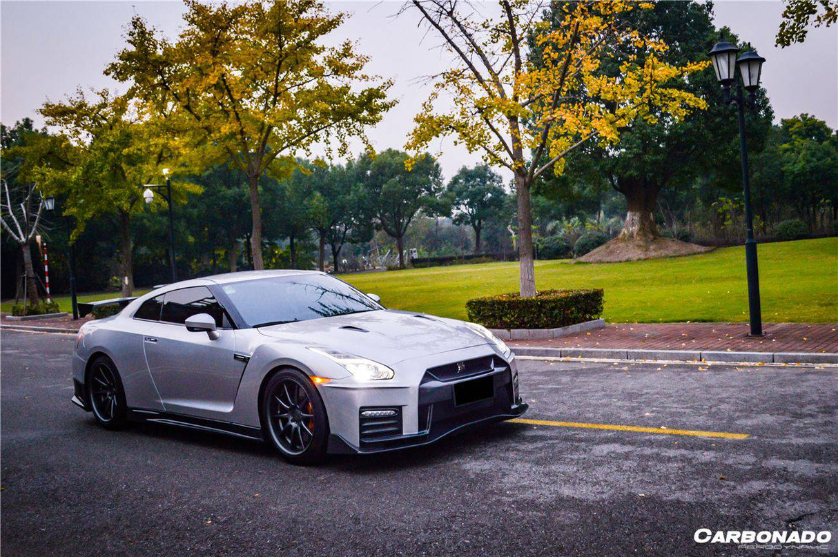 2008-2016 Nissan GTR R35 CBA DBA NISMO Ver17 Style Front Bumper