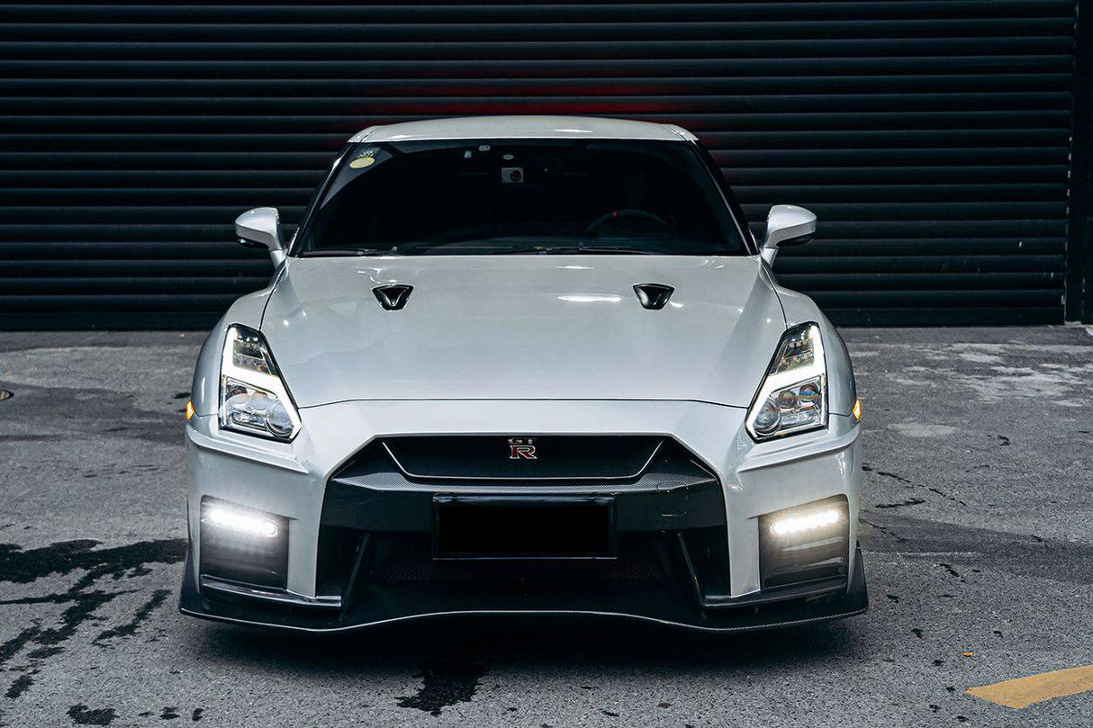 2008-2016 Nissan GTR R35 CBA DBA NISMO Ver17 Style Front Bumper