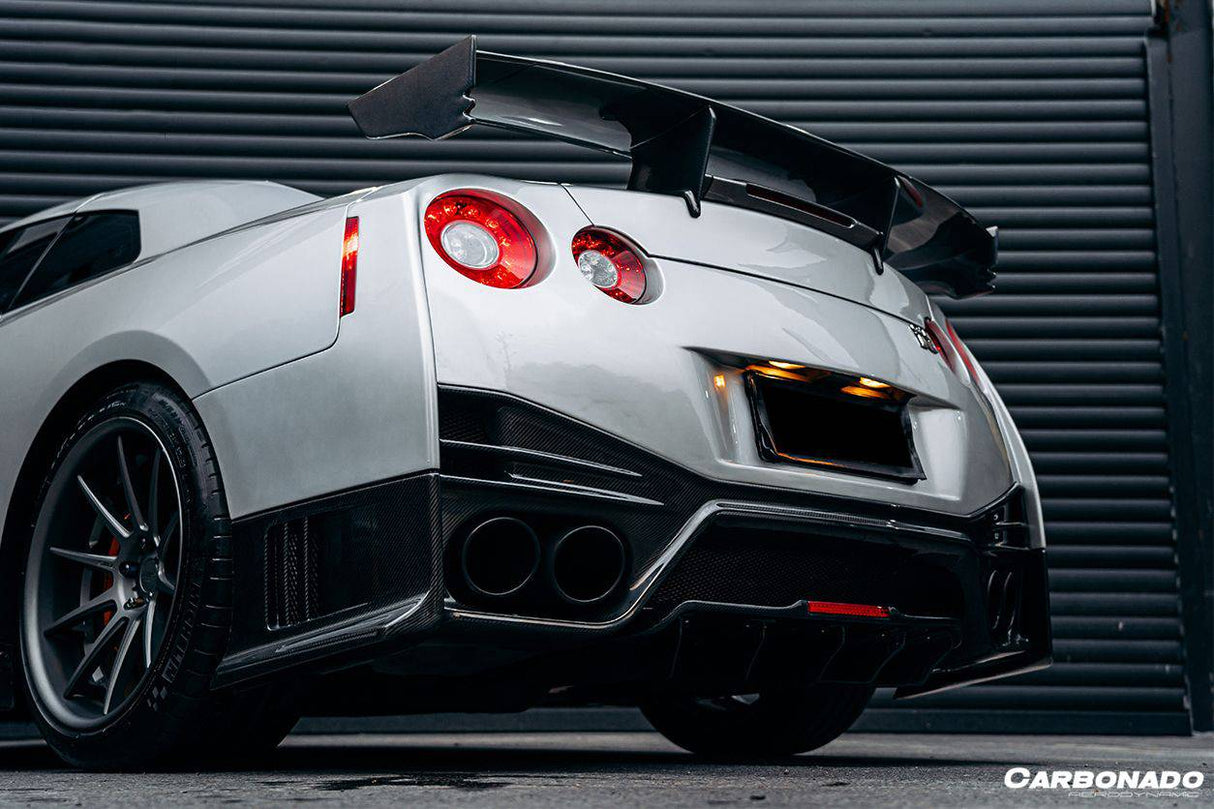 2008-2023 Nissan GTR R35 CBA DBA EBA NISMO Style Rear Bumper