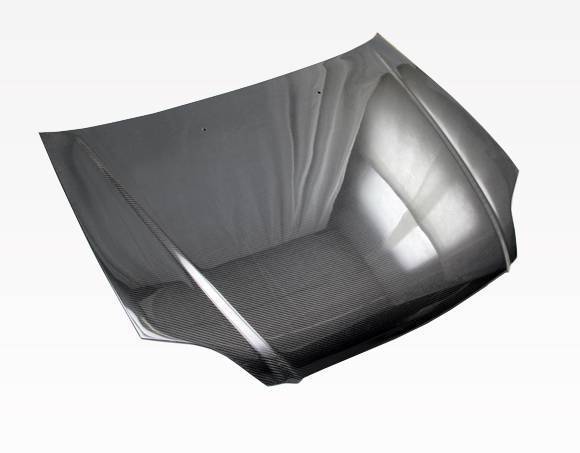 2003-2006 Hyundai Tiburon 2 doors OEM Style Carbon Fiber Black Hood