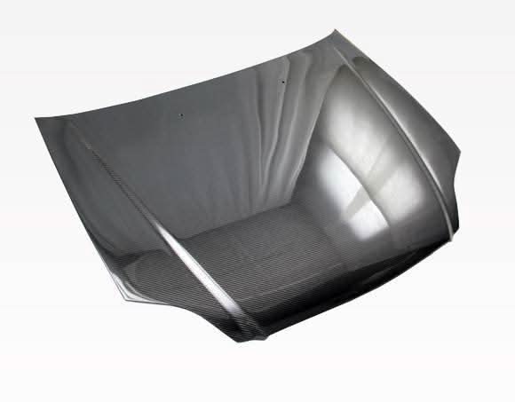 2003-2006 Hyundai Tiburon 2 doors OEM Style Carbon Fiber Black Hood