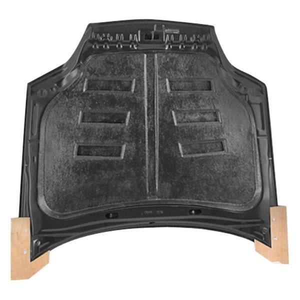 2003-2006 Hyundai Tiburon 2 doors TERMINATOR Style Carbon Fiber Black Hood