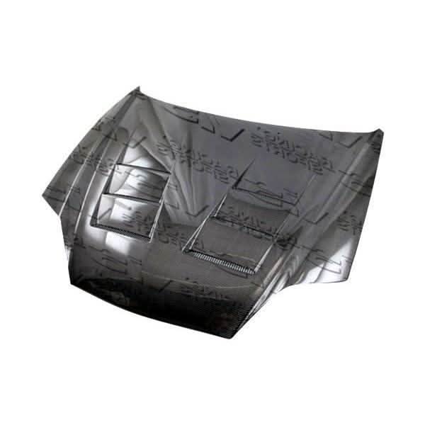 2003-2006 Hyundai Tiburon 2 doors TERMINATOR Style Carbon Fiber Black Hood