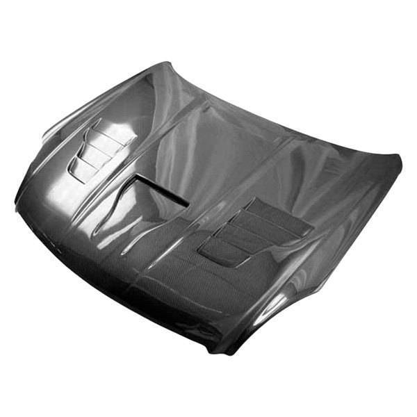 2003-2007 Infiniti G35 2 doors Invader 3 Style Carbon Fiber Black Hood
