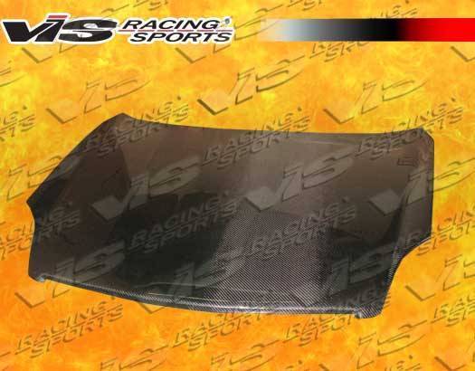 2003-2004 Infiniti G35 4 doors OEM Style Carbon Fiber Black Hood
