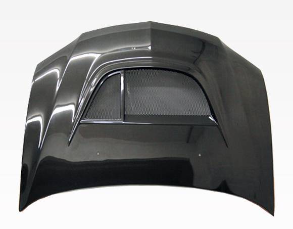 2003-2005 Mitsubishi EVO 8 4 doors GT Style Carbon Fiber Black Hood