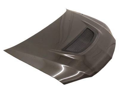 2003-2005 Mitsubishi EVO 8 4 doors OEM Style Carbon Fiber Black Hood