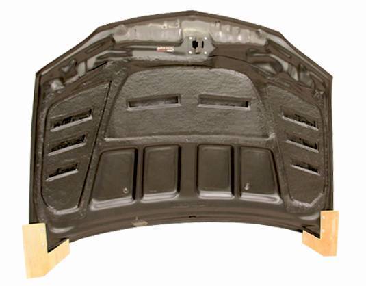 2003-2005 Mitsubishi EVO 8 4 doors VTX Style Carbon Fiber Black Hood