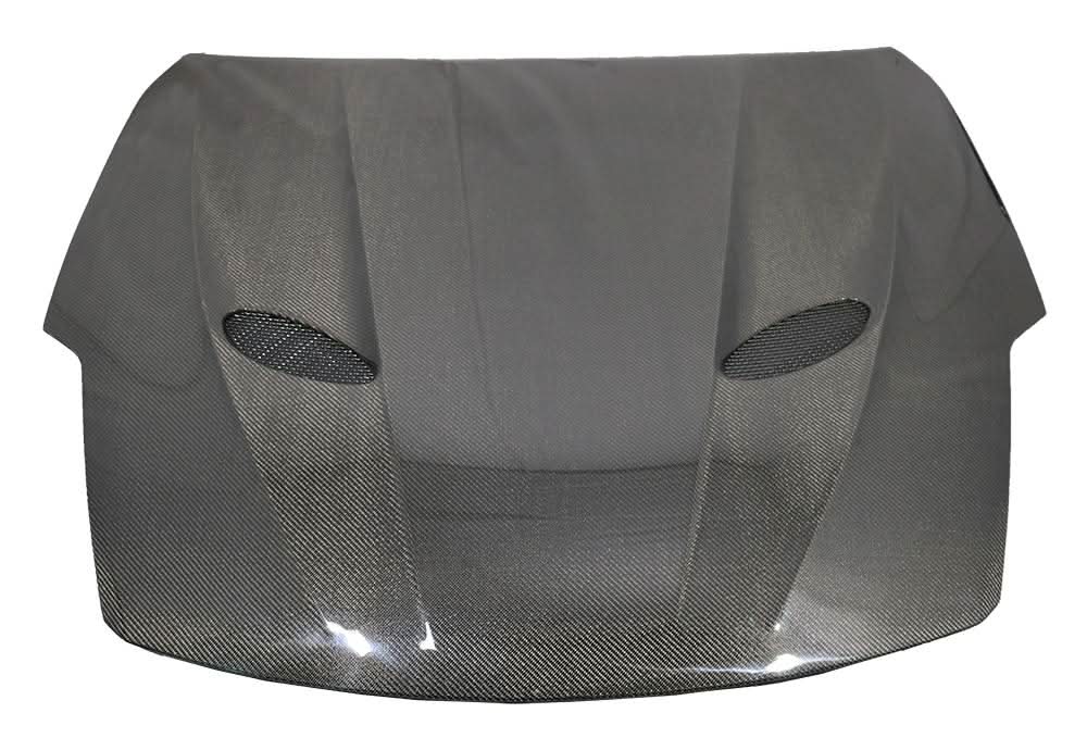 2003-2006 Nissan 350Z 2 doors FVS Style Carbon Fiber Black Hood