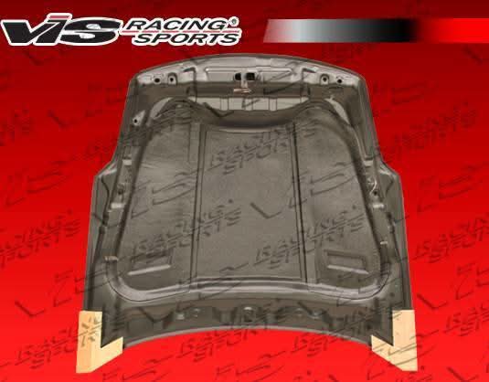 2003-2006 Nissan 350Z 2 doors R35 Style Carbon Fiber Black Hood