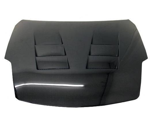 2003-2006 Nissan 350Z 2 doors TERMINATOR Style Carbon Fiber Black Hood
