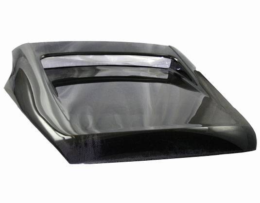 2003-2008 Nissan 350Z Hatchback TUNNEL Style Carbon Fiber Black Hatch