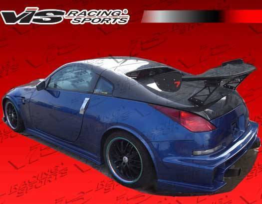 2003-2008 Nissan 350Z Hatchback TUNNEL Style Carbon Fiber Black Hatch