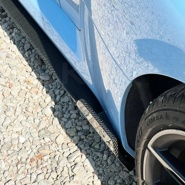 BMW 2 Series G87 M2 Carbon Fiber A Style Side Skirts (2023+)