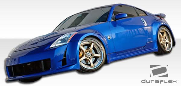 2003-2008 Nissan 350Z AM-S Style Body Kit - 4 Piece - FRP