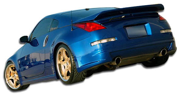 2003-2008 Nissan 350Z AM-S Style Rear Lip Spoiler - FRP