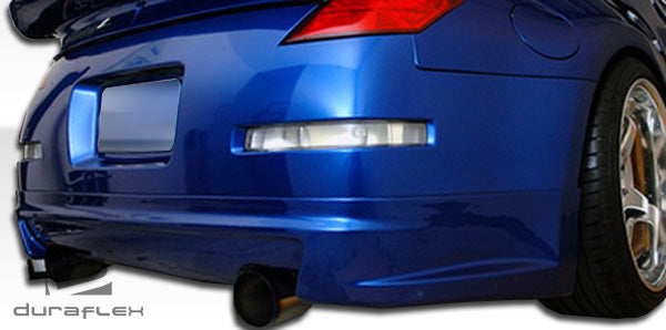 2003-2008 Nissan 350Z AM-S Style Rear Lip Spoiler - FRP