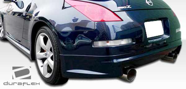 2003-2008 Nissan 350Z AM-S Style Rear Lip Spoiler - FRP
