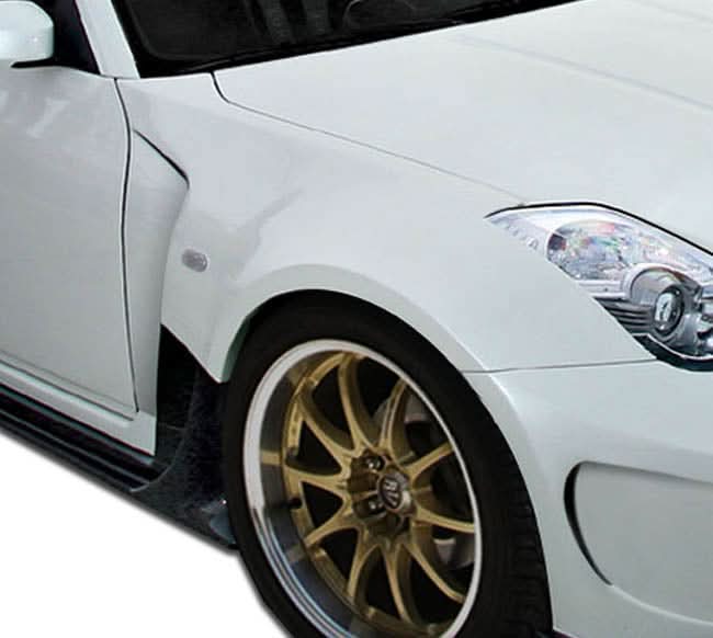 2003-2008 Nissan 350Z AM-S Style Wide Body Front Fenders - FRP
