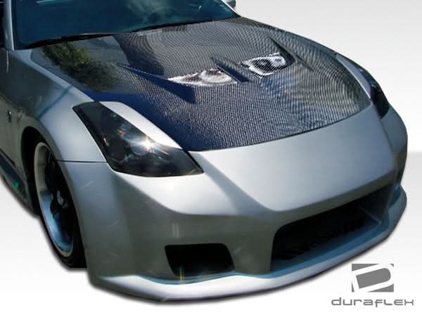 2003-2008 Nissan 350Z B-2 Style Wide Body Front Bumper Cover - FRP