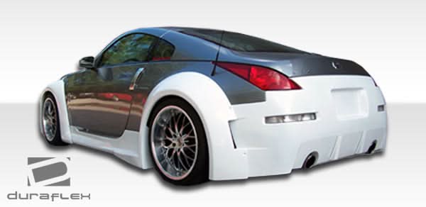 2003-2008 Nissan 350Z B-2 Style Wide Body Rear Bumper Cover - FRP