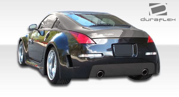 2003-2008 Nissan 350Z B-2 Style Wide Body Rear Fender Flares - FRP