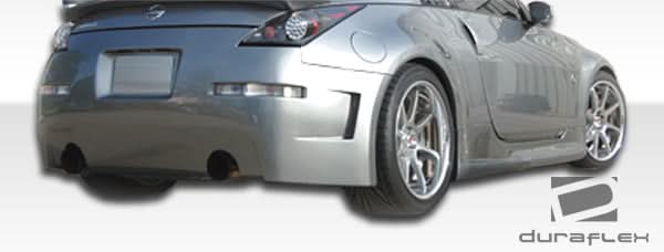 2003-2008 Nissan 350Z B-2 Style Wide Body Side Skirts - FRP