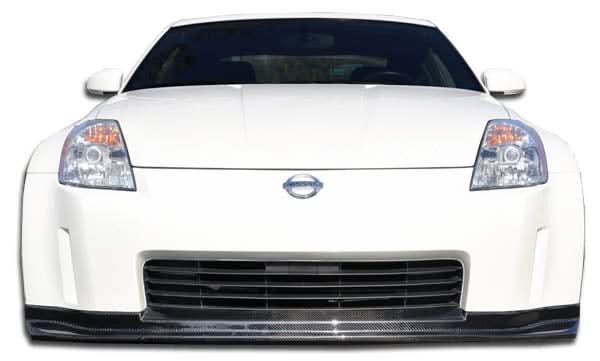 2003-2005 Nissan 350Z N-1 Style Front Lip Under Spoiler Air Dam