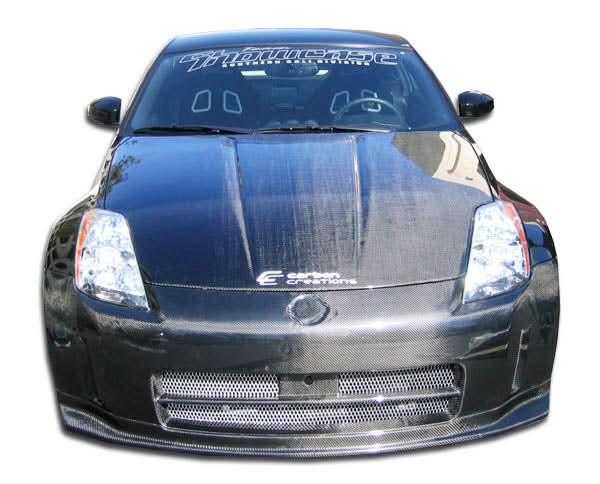 2003-2008 Nissan 350Z N-1 Style Front Bumper Cover - Carbon Fiber
