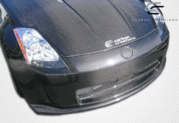 2003-2008 Nissan 350Z N-1 Style Front Bumper Cover - Carbon Fiber