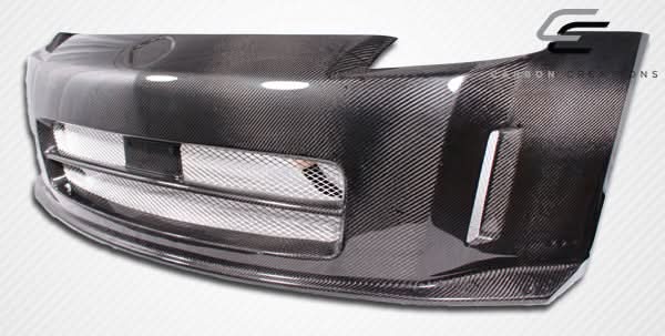 2003-2008 Nissan 350Z N-1 Style Front Bumper Cover - Carbon Fiber