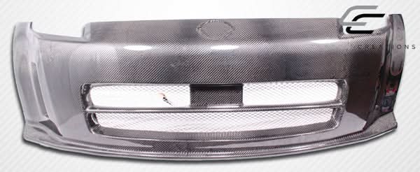 2003-2008 Nissan 350Z N-1 Style Front Bumper Cover - Carbon Fiber
