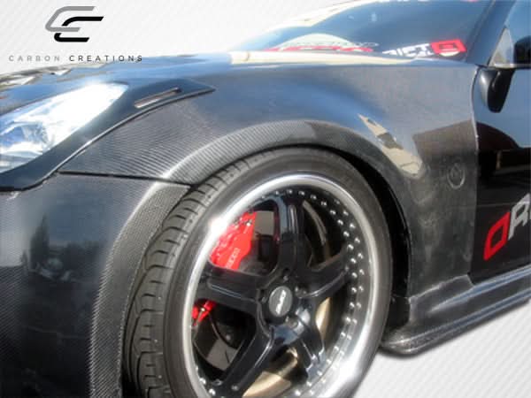 2003-2008 Nissan 350Z Z33 OEM Look Fenders - 2 Piece - Carbon Fiber