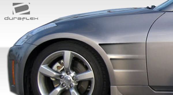 2003-2008 Nissan 350Z Z33 GT Concept Style Fenders - FRP