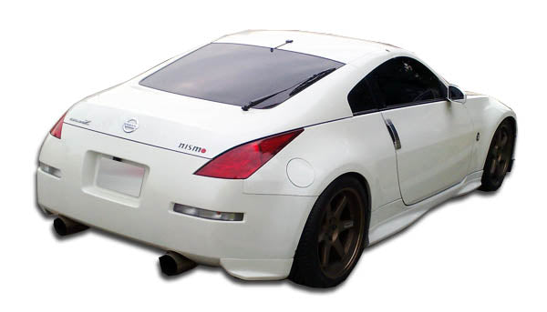 2003-2008 Nissan 350Z N-1 Style Rear Bumper Extensions - FRP