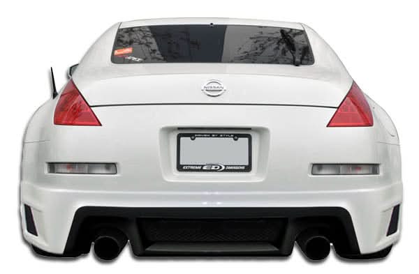 2003-2008 Nissan 350Z R35 Style Rear Bumper Cover - FRP