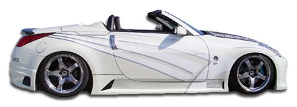 2003-2008 Nissan 350Z R35 Style Side Skirts Rocker Panels - FRP