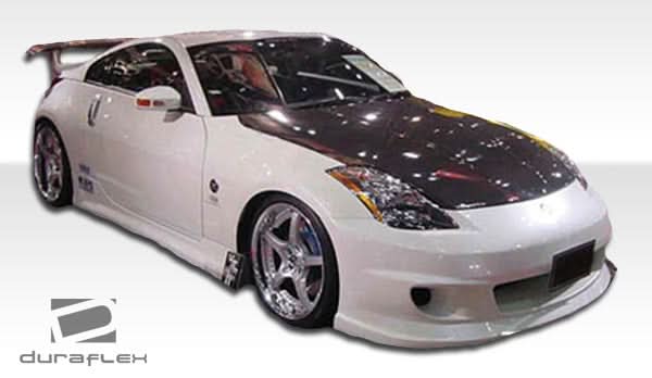 2003-2008 Nissan 350Z Z33 Spirit Style Side Skirts - 2 Piece - FRP