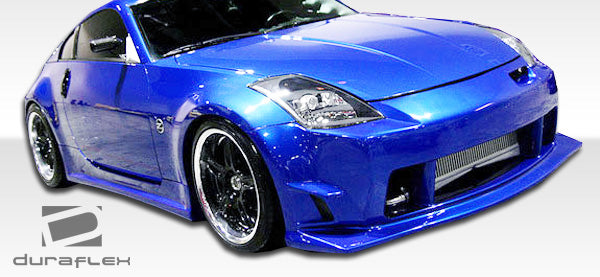 2003-2008 Nissan 350Z Z33 Spirit Style Side Skirts - 2 Piece - FRP