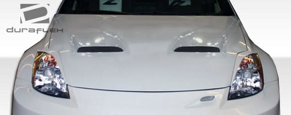 2003-2006 Nissan 350Z TS-1 Style Hood - 1 Piece - FRP